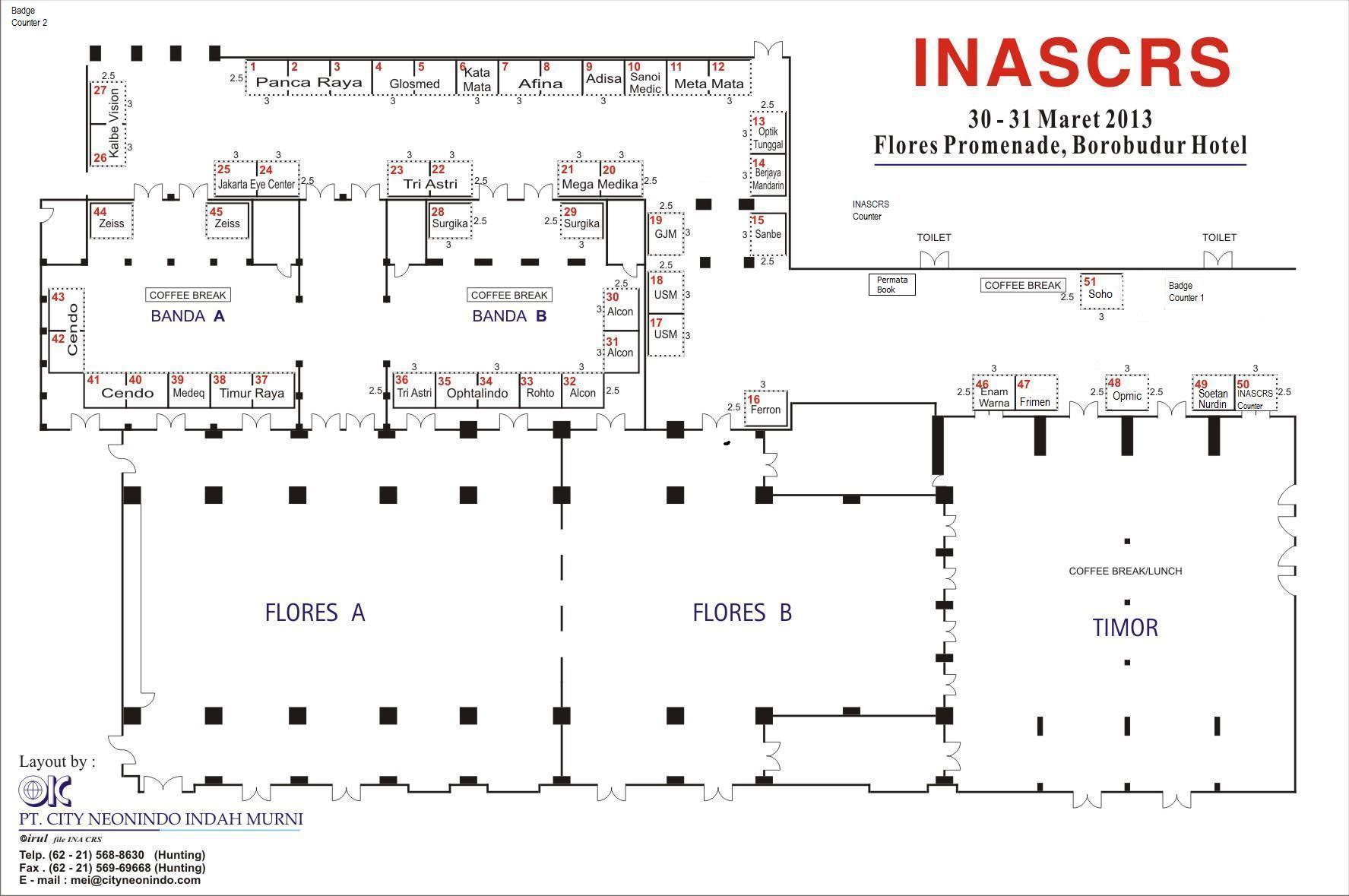 Booth Inascrs meeting 2013